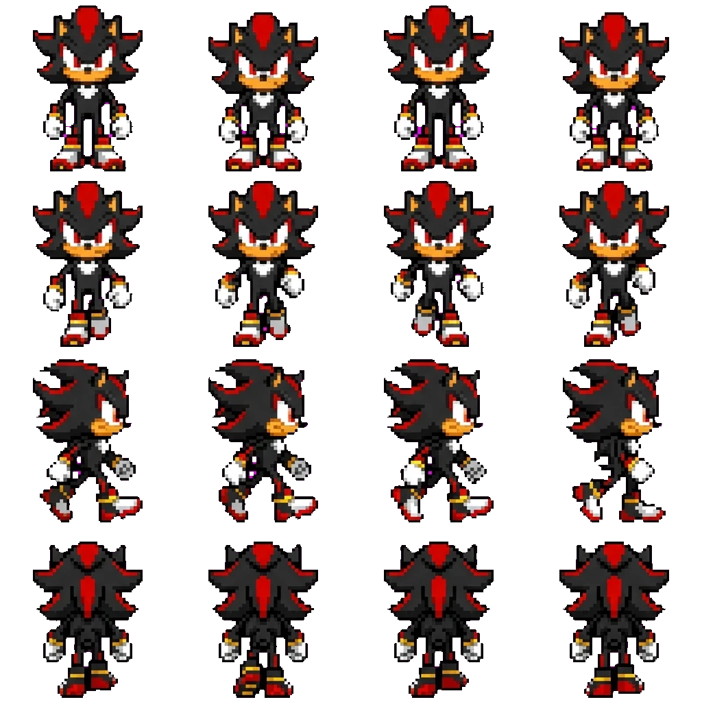Shadow movement sprite
