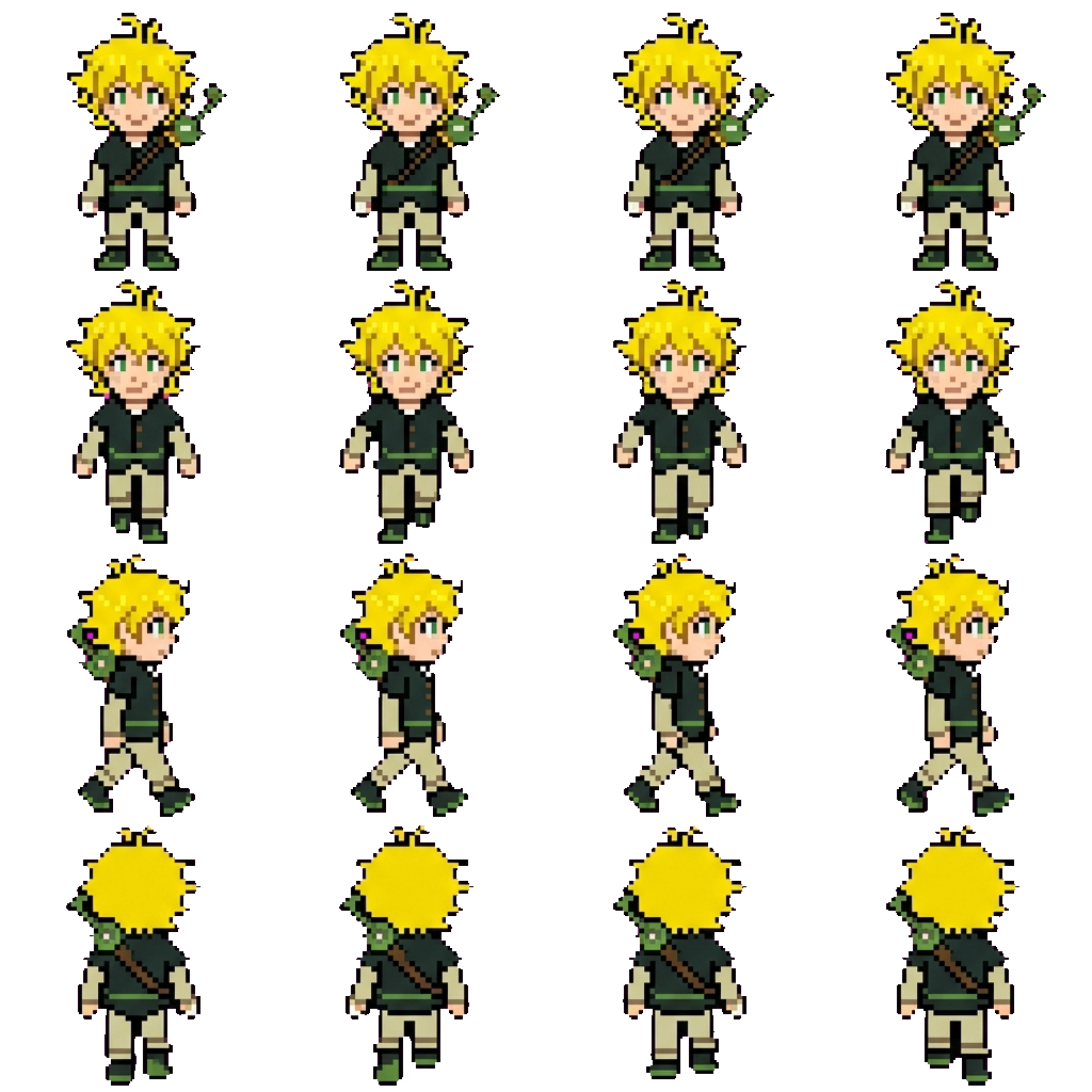 Meliodas movement sprite