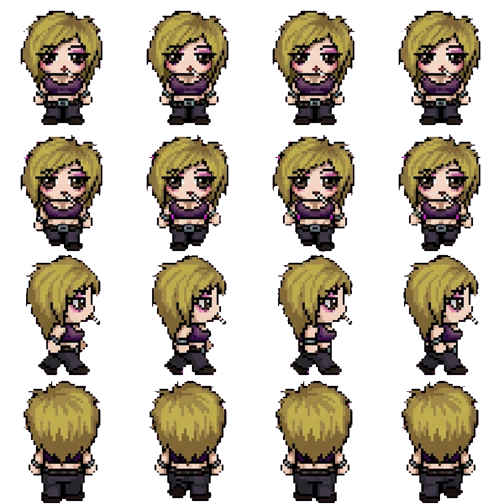 Nana movement sprite