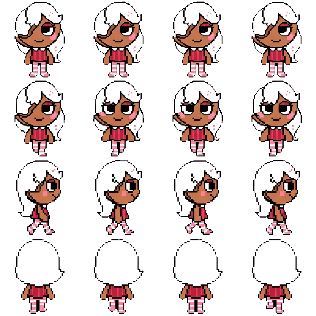 Ginger movement sprite