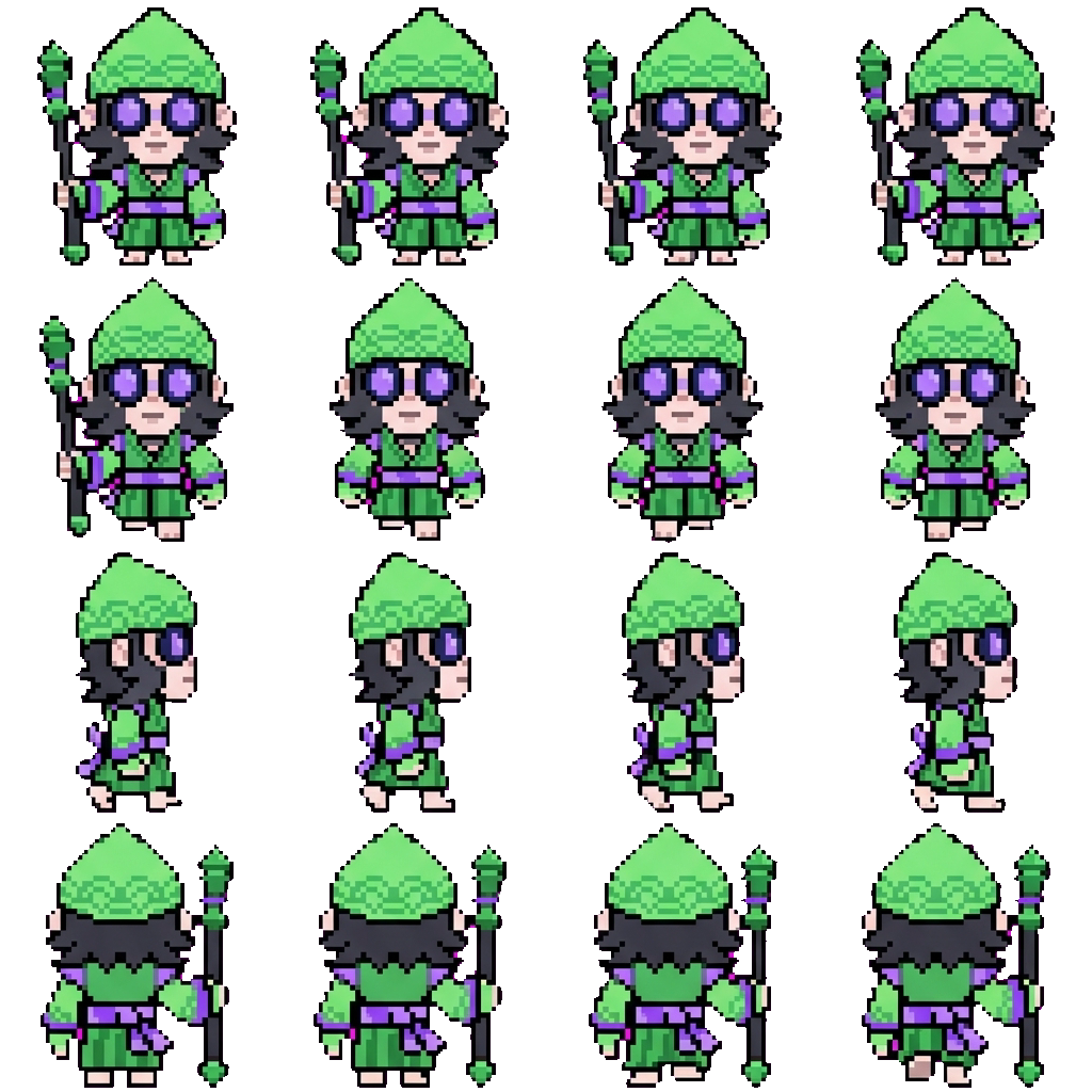 Mico movement sprite