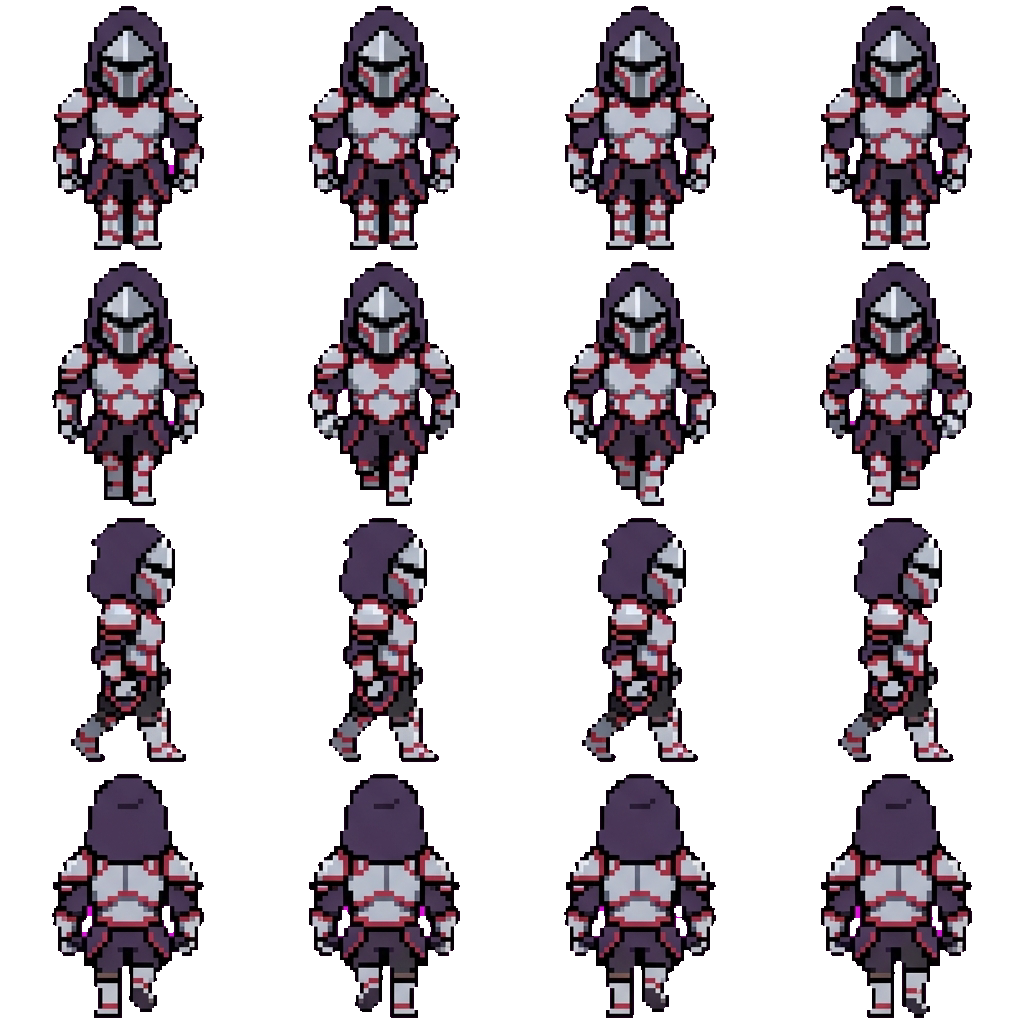 Amon movement sprite