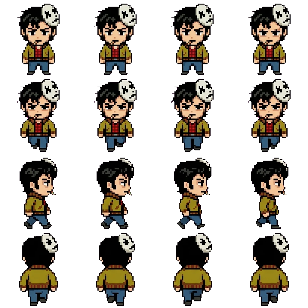 Tim / Masky movement sprite