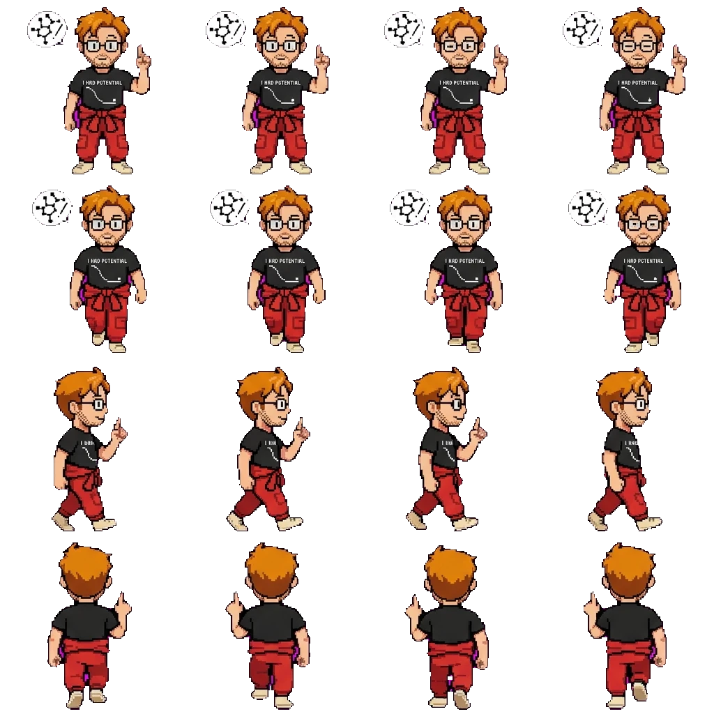 Ryland Grace movement sprite