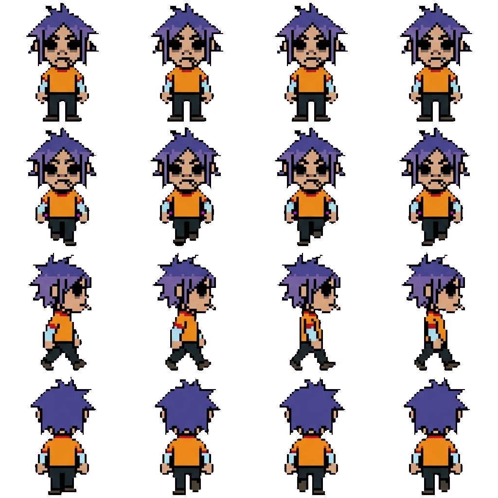 2D movement sprite