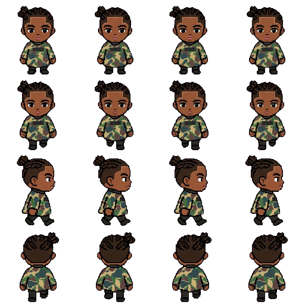 Jamal movement sprite