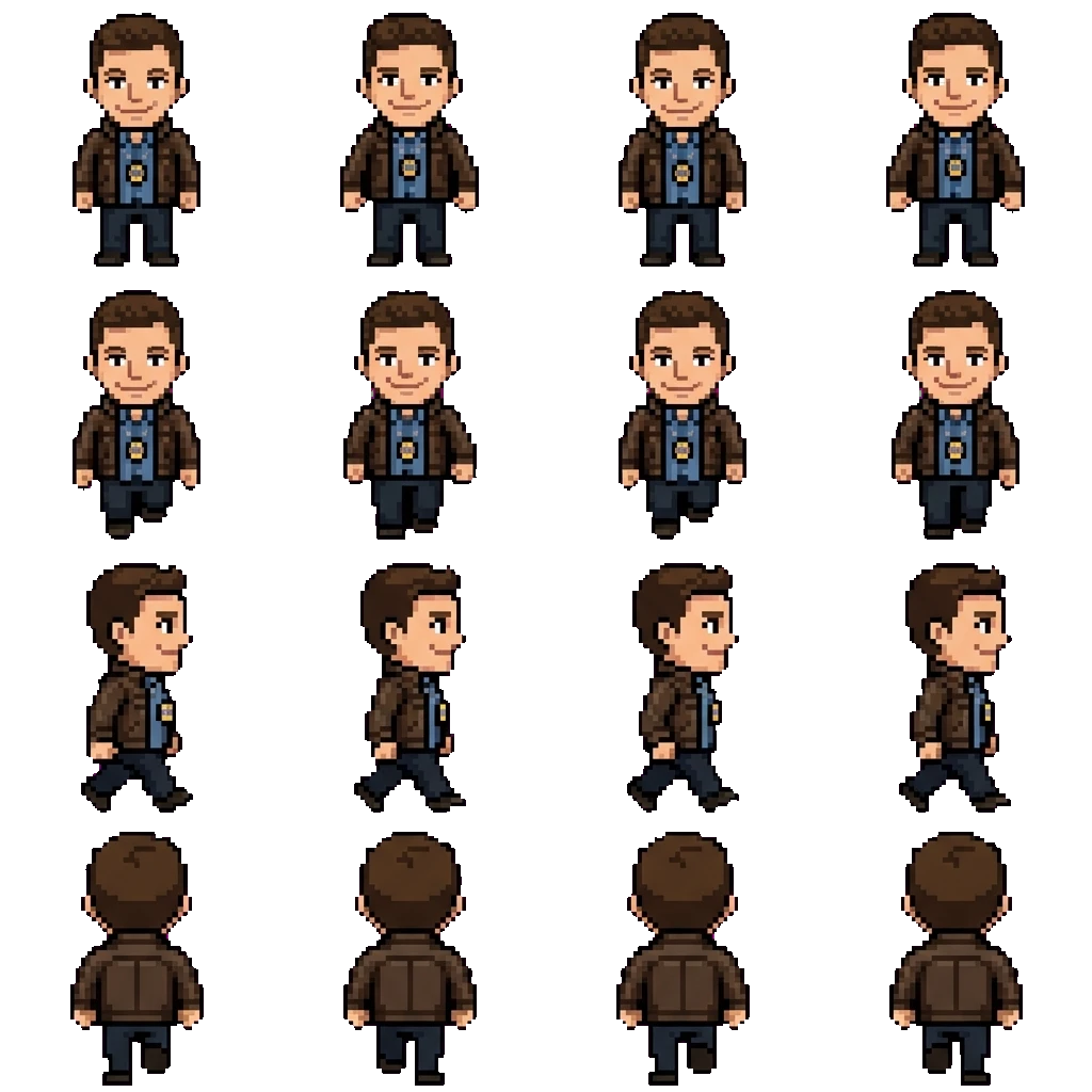 ジェイク・ペラルタ movement sprite