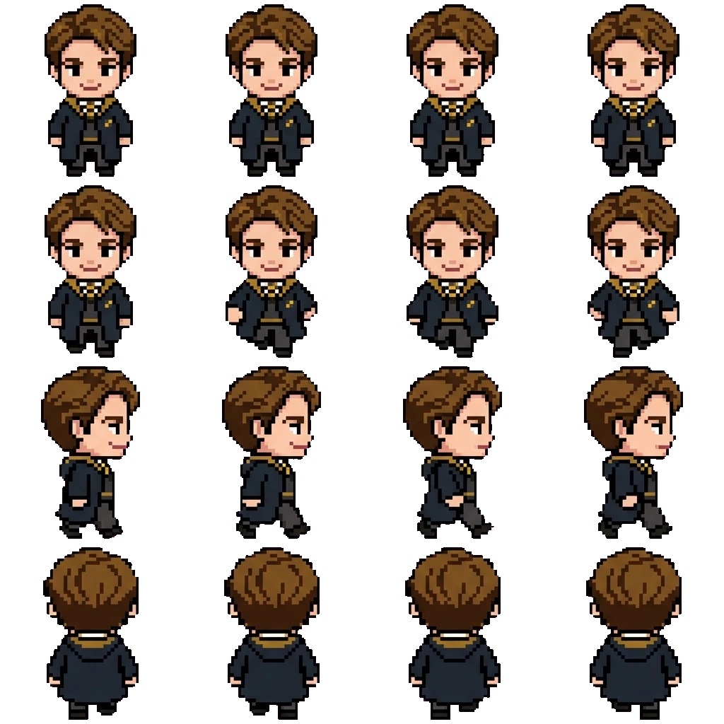Cedric Diggory movement sprite