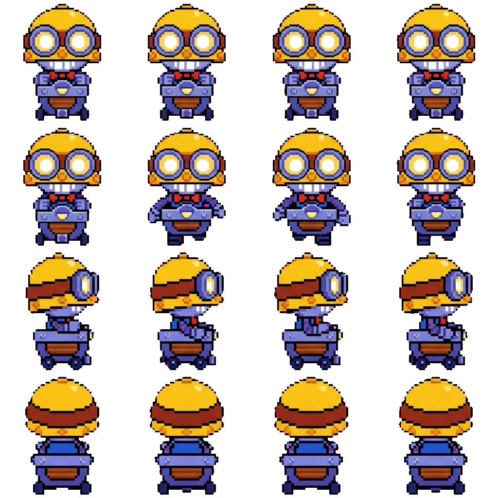 Carl movement sprite