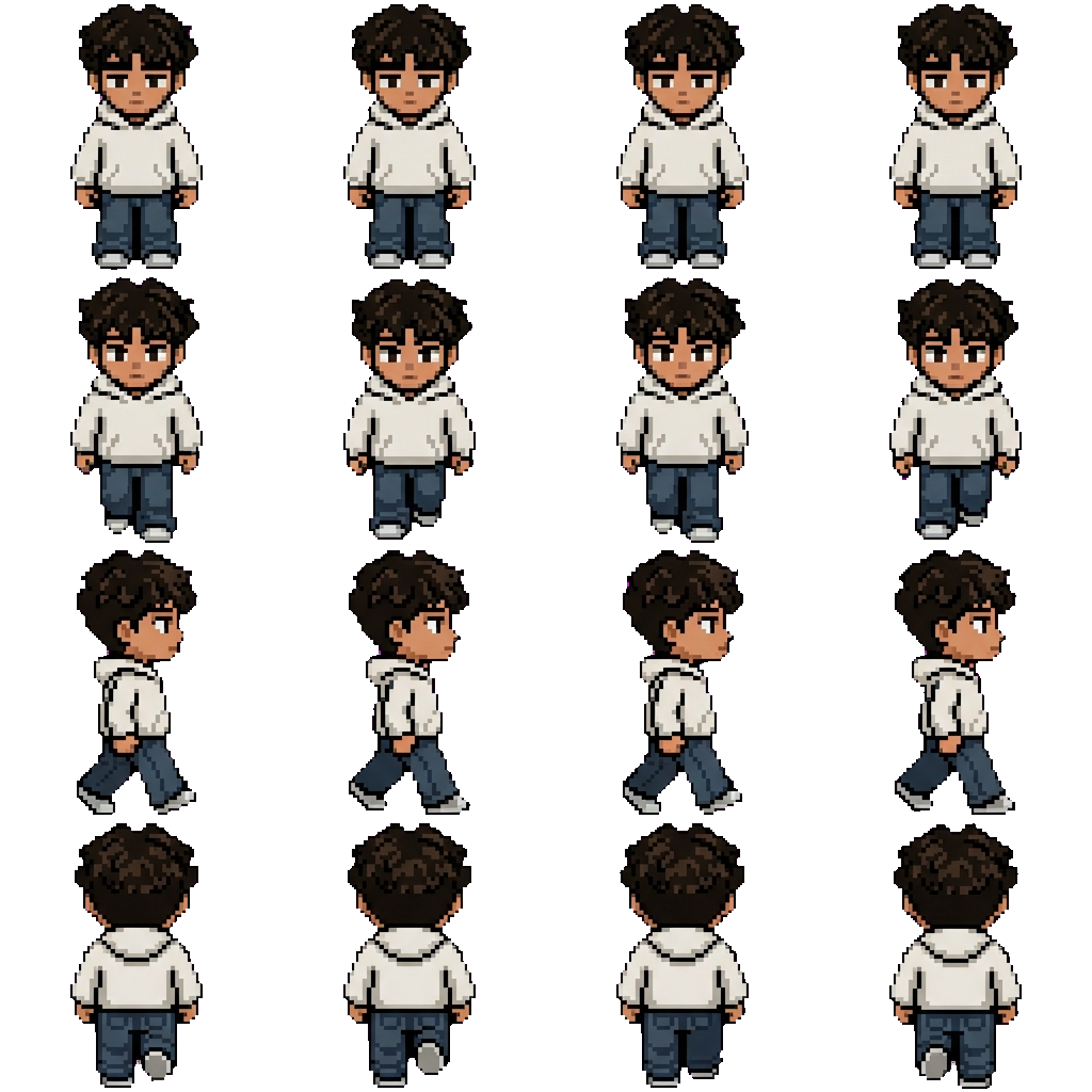 Sam movement sprite