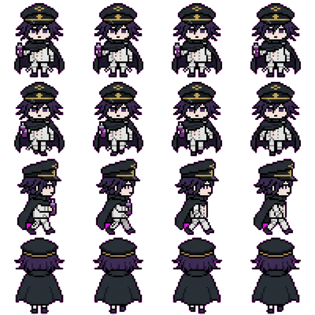 Kokichi movement sprite