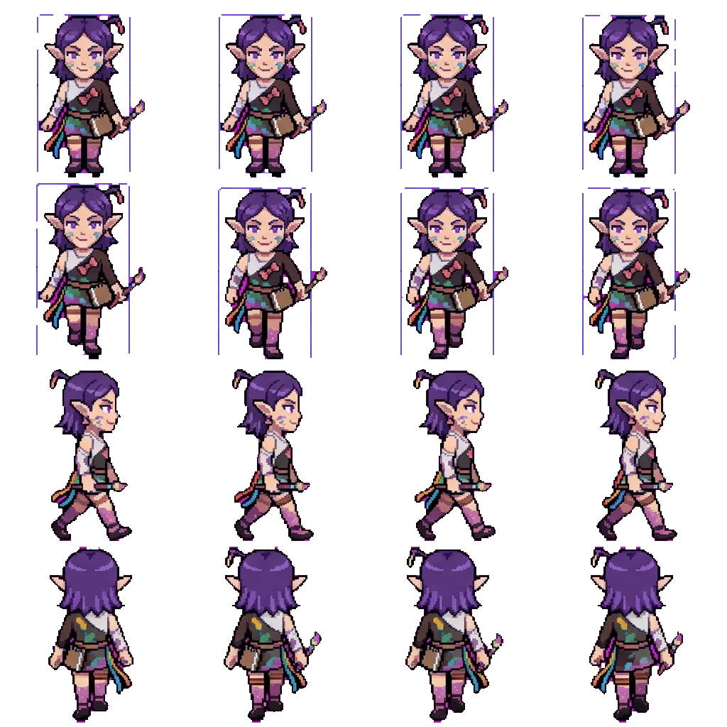 Demmie movement sprite
