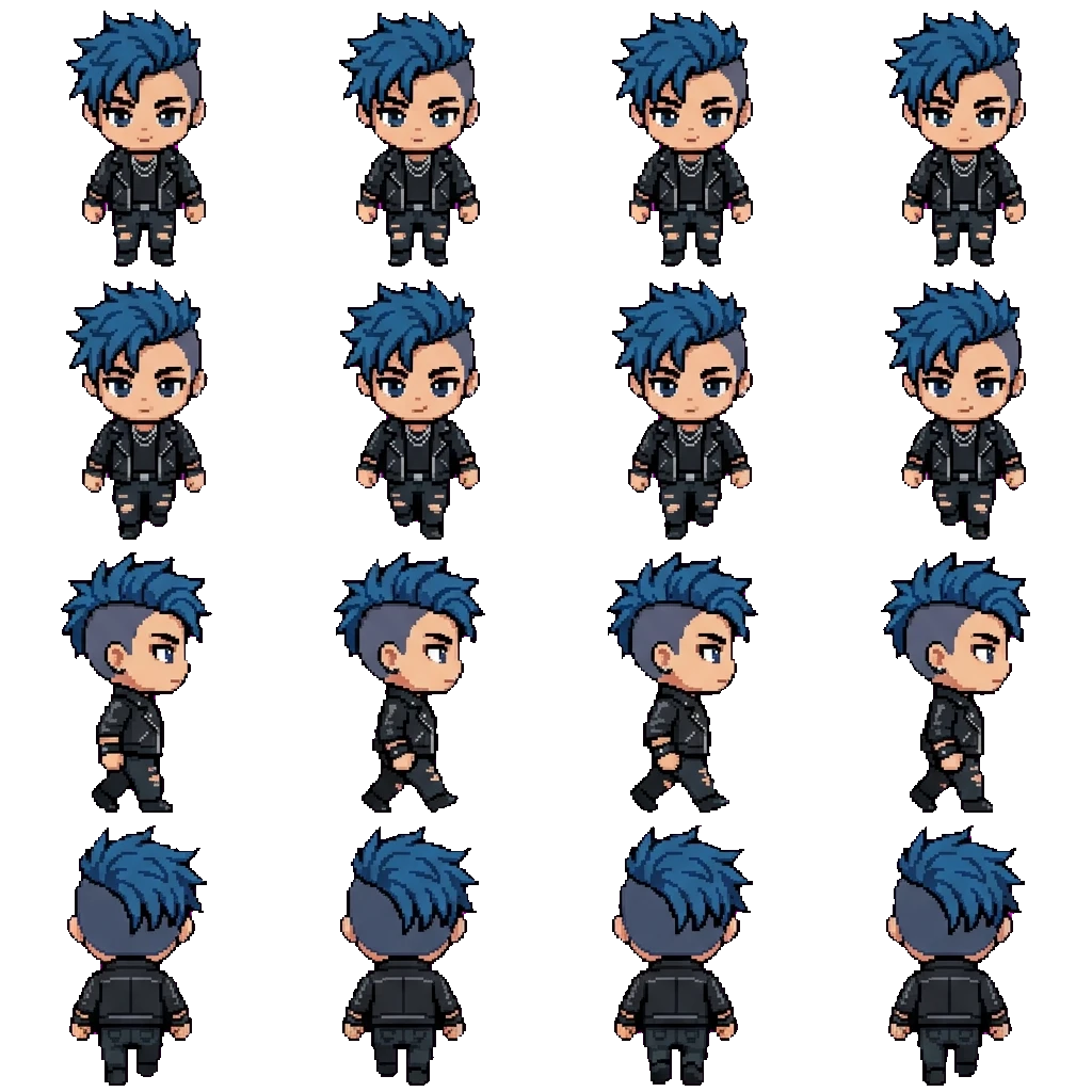 Robyn movement sprite