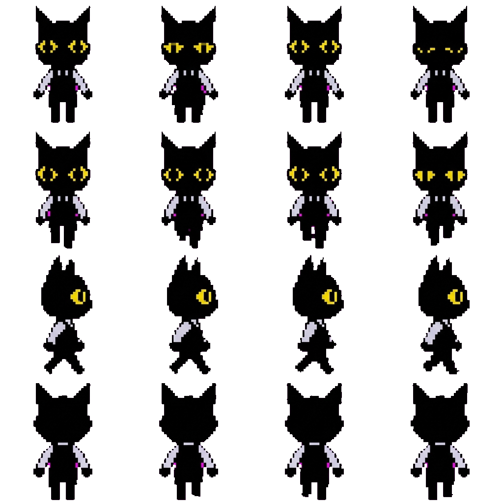 Secret agent movement sprite