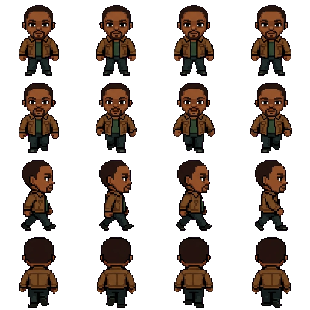 Sam Wilson movement sprite