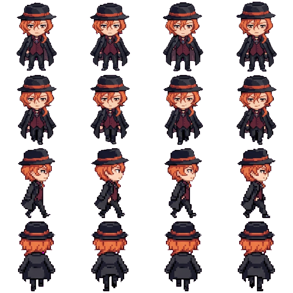 Chuuya beast movement sprite