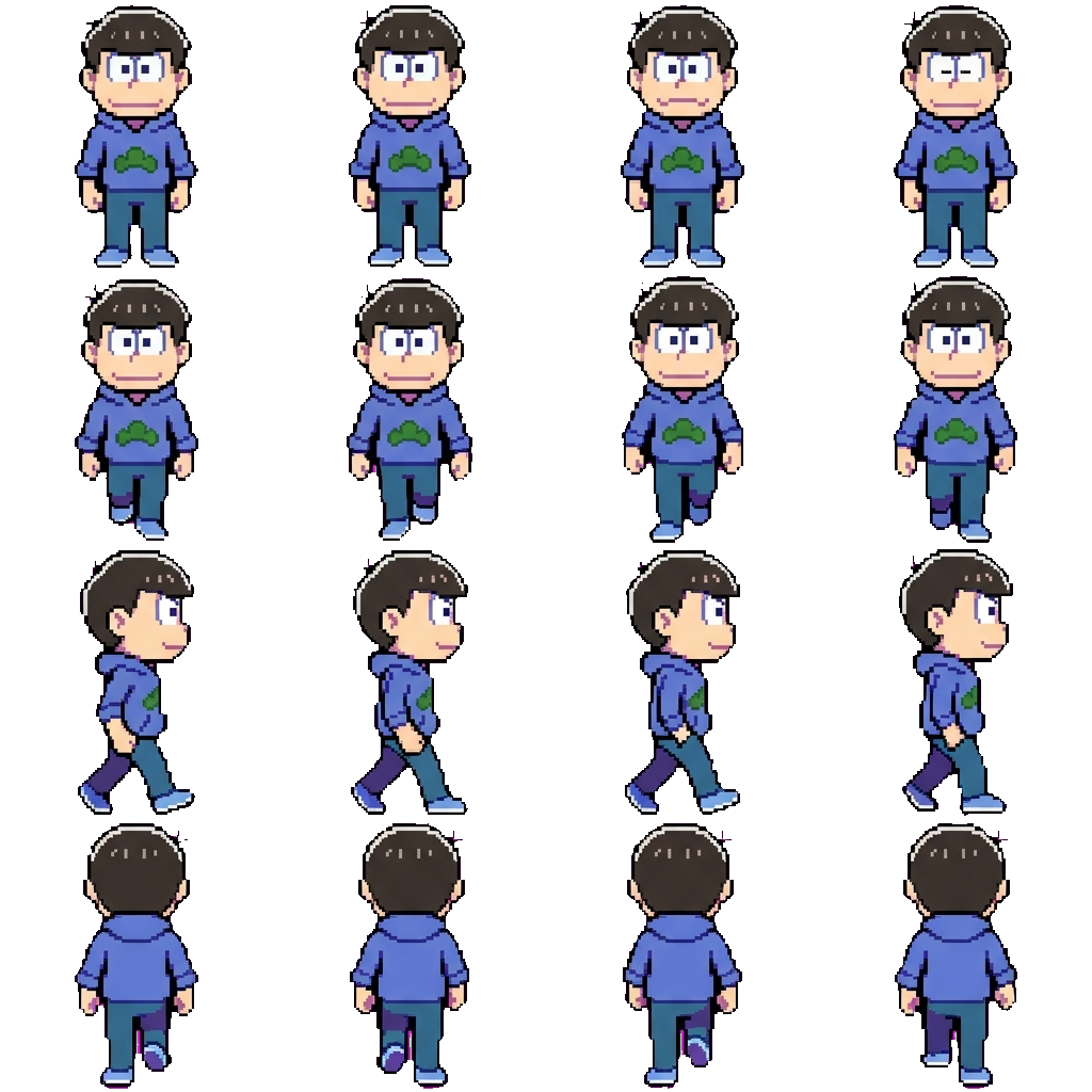Karamatsu movement sprite