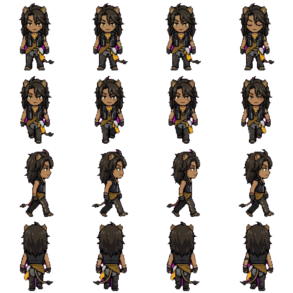 Leona Kingscholar movement sprite