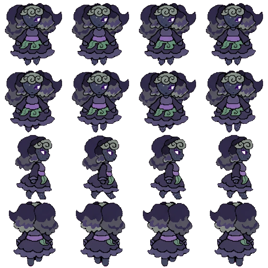 Strawberry Quartz movement sprite