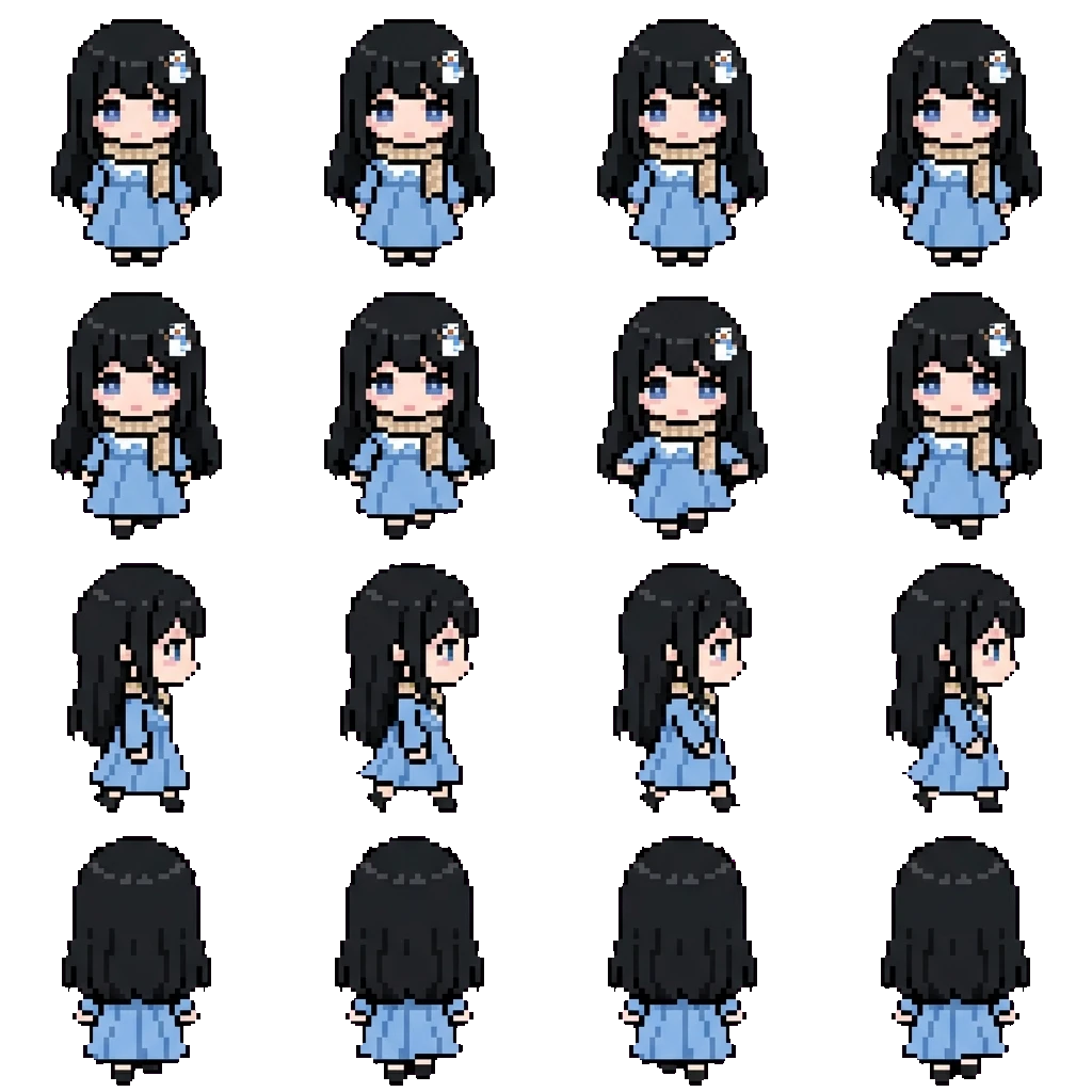 Akari movement sprite