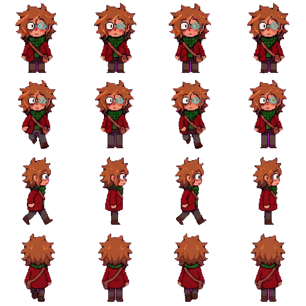 Cossette movement sprite