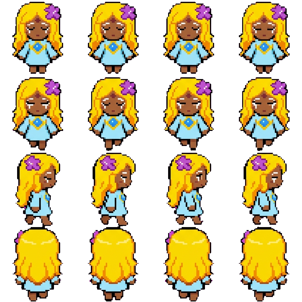 Puré vainilla movement sprite