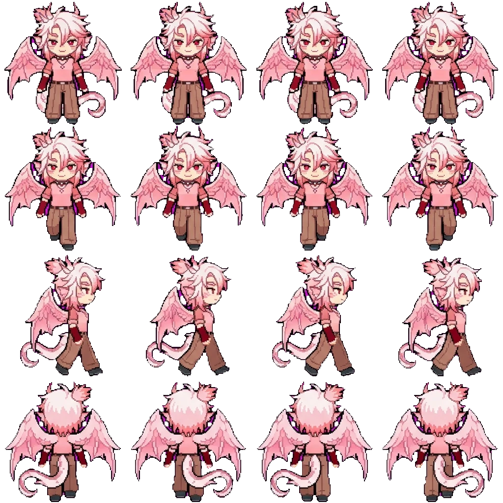 Ryuu movement sprite