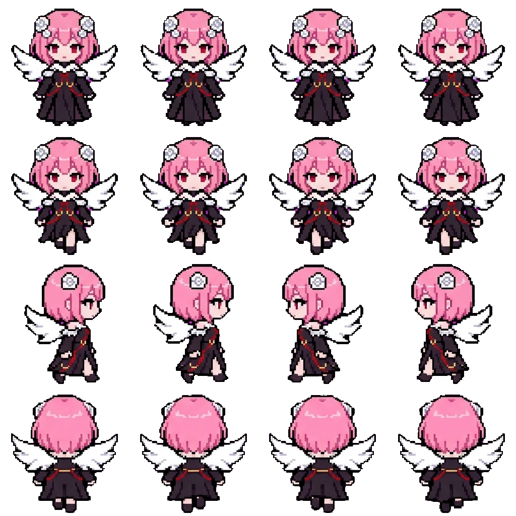 Bernadette movement sprite