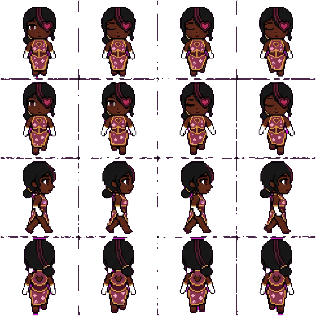 Hakuro movement sprite