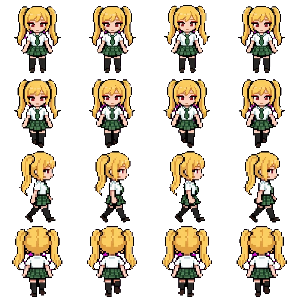 Miyabi movement sprite