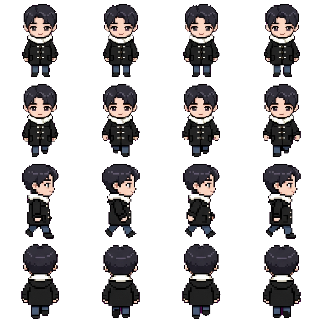 Jo movement sprite
