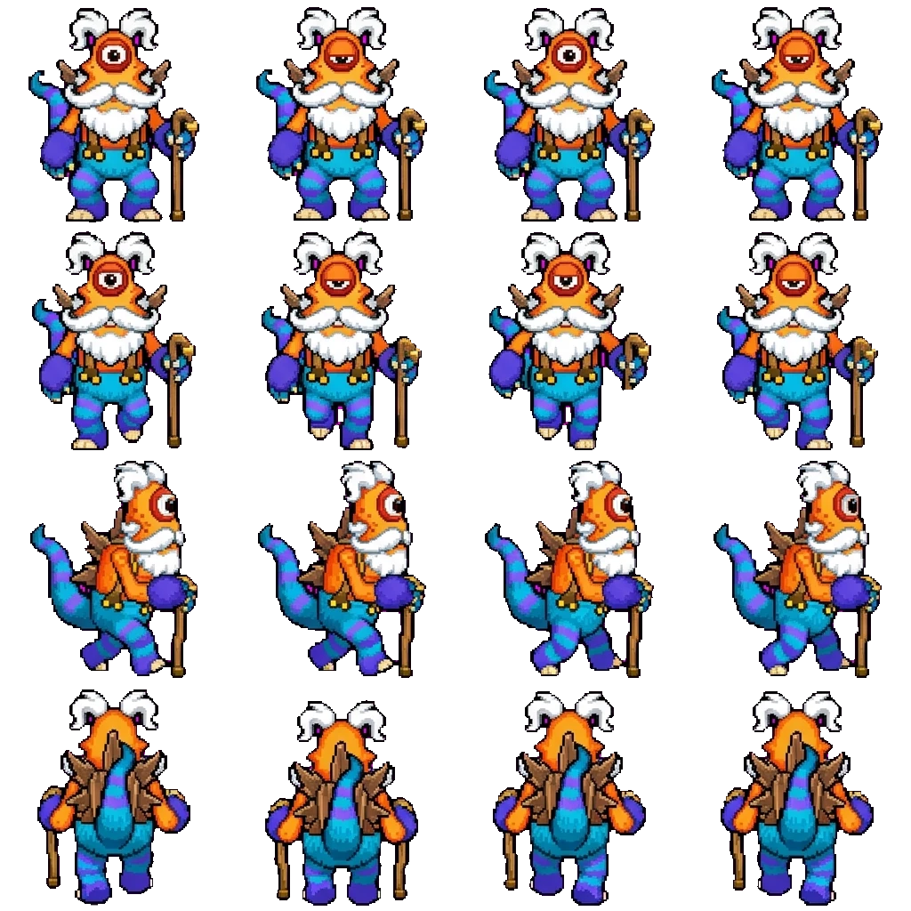 Bb$enior movement sprite