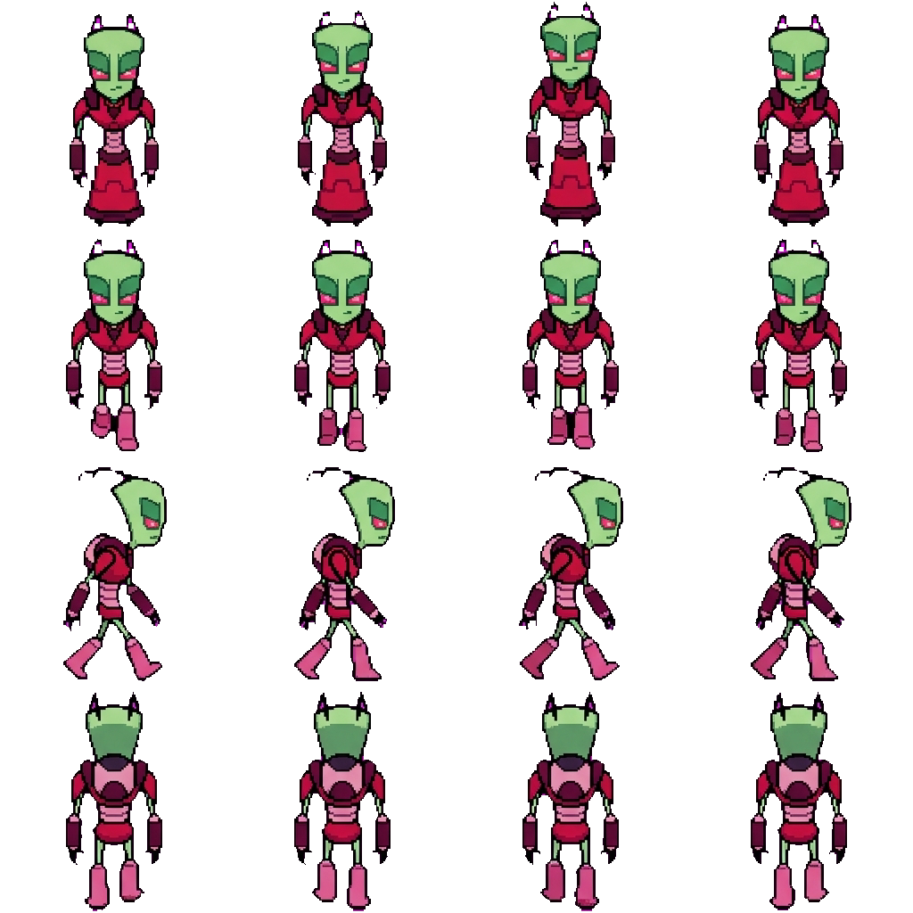 Tallest Red movement sprite