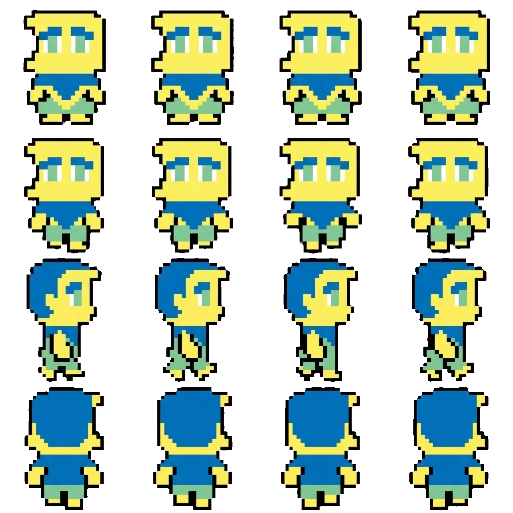 Melody movement sprite
