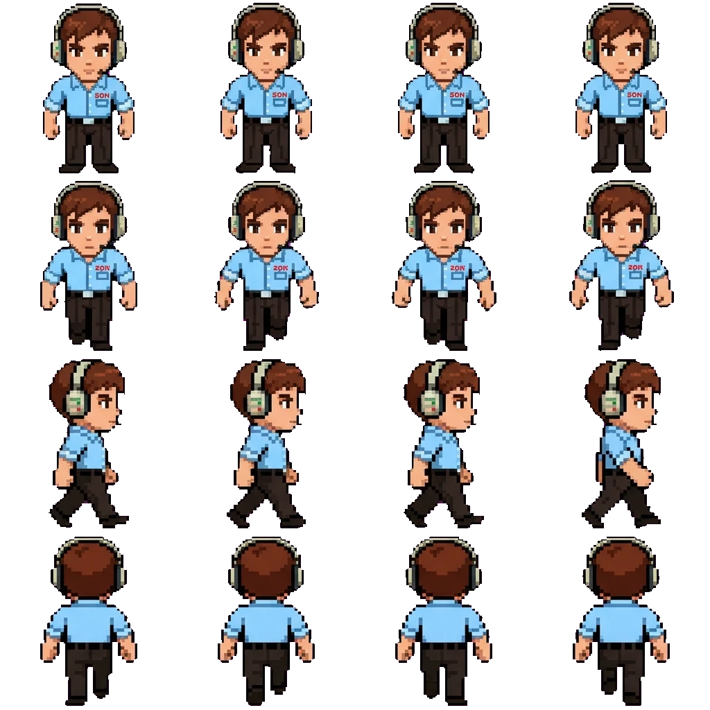 Robert movement sprite