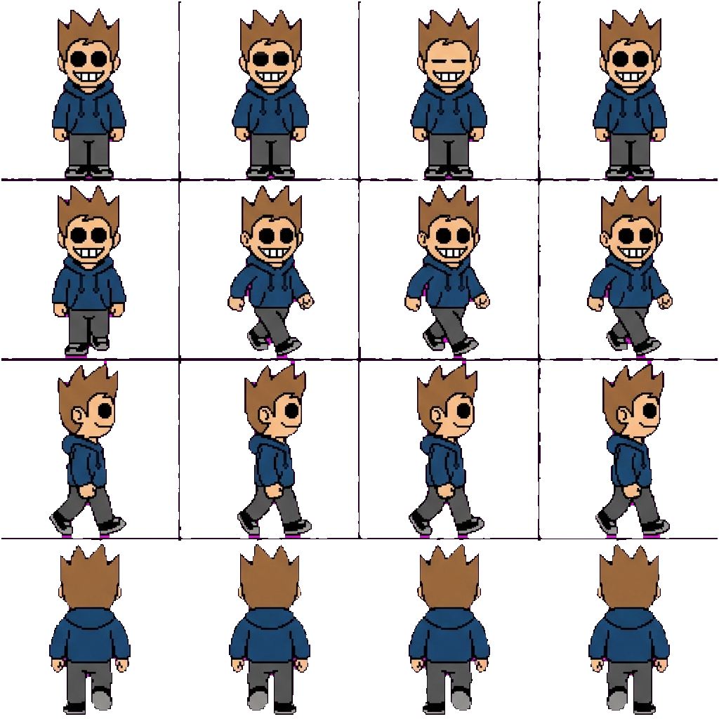 Tom movement sprite