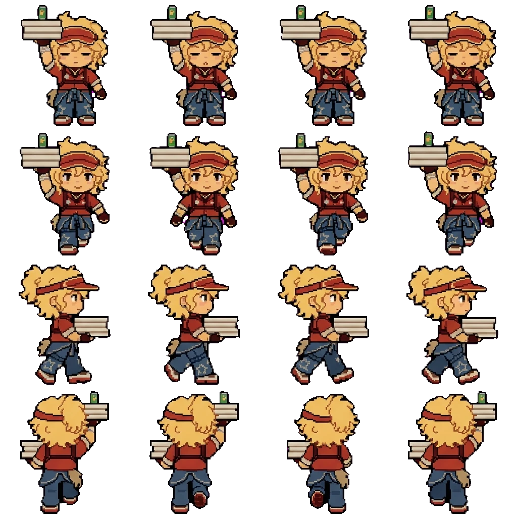 Elliot Builder movement sprite