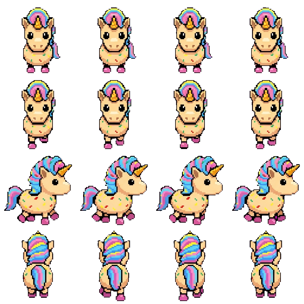 Candicorn movement sprite