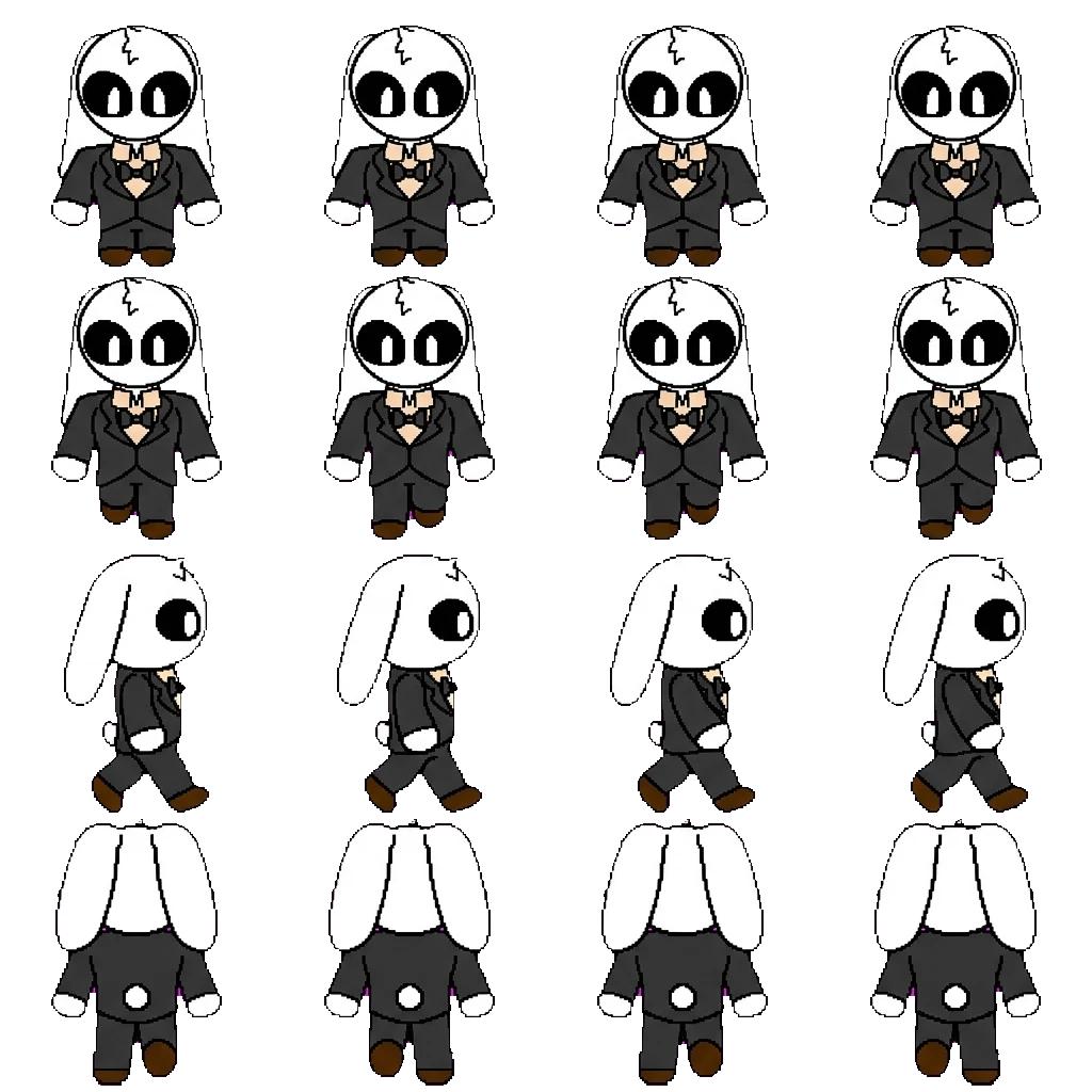 Jack movement sprite