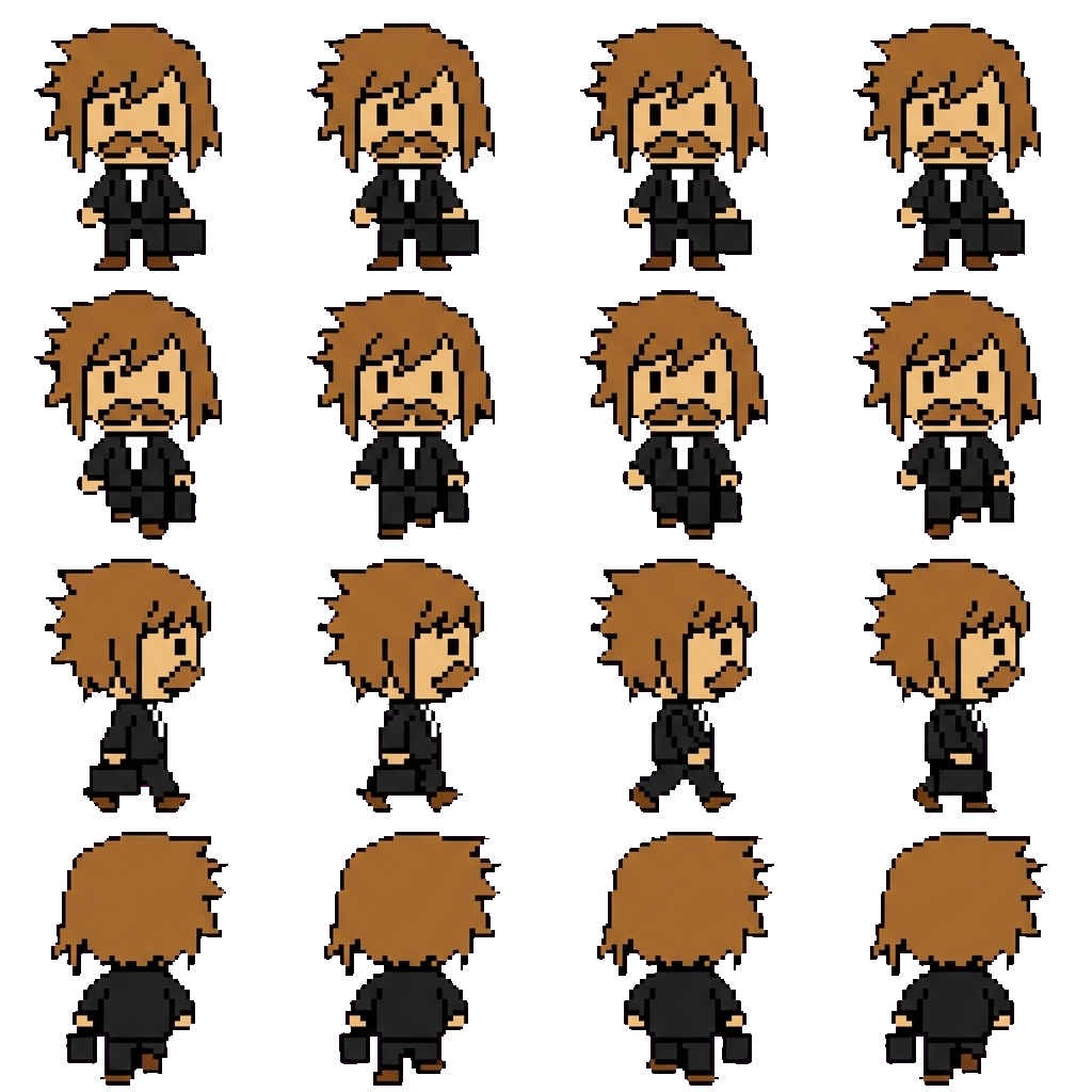 Roberto movement sprite