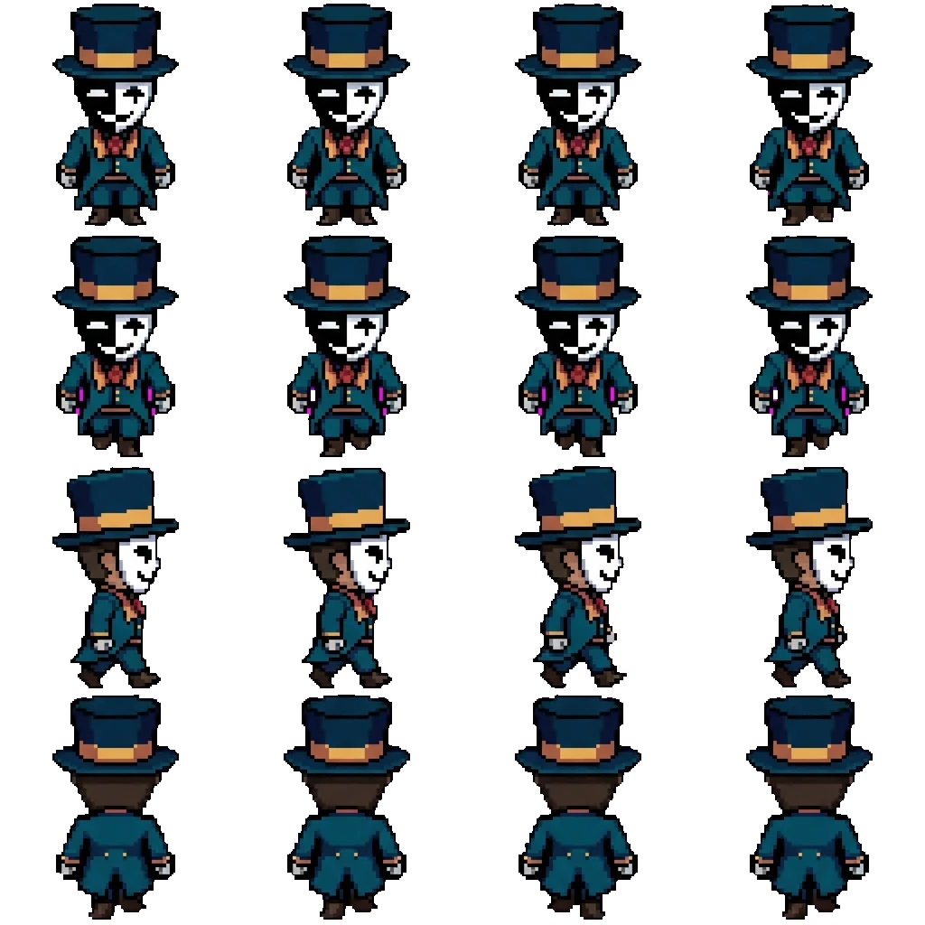 Ticket Taker movement sprite