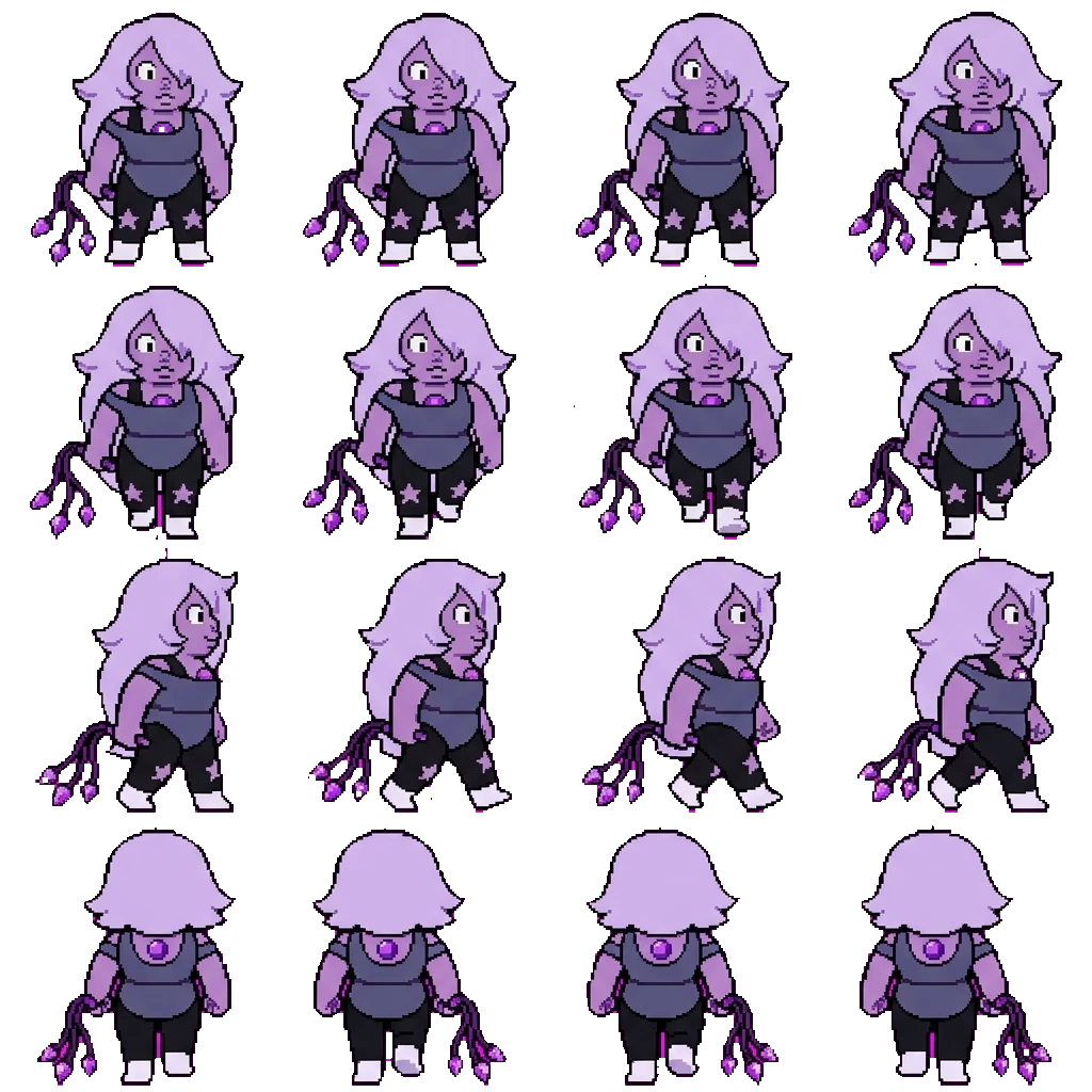 Amethyst movement sprite