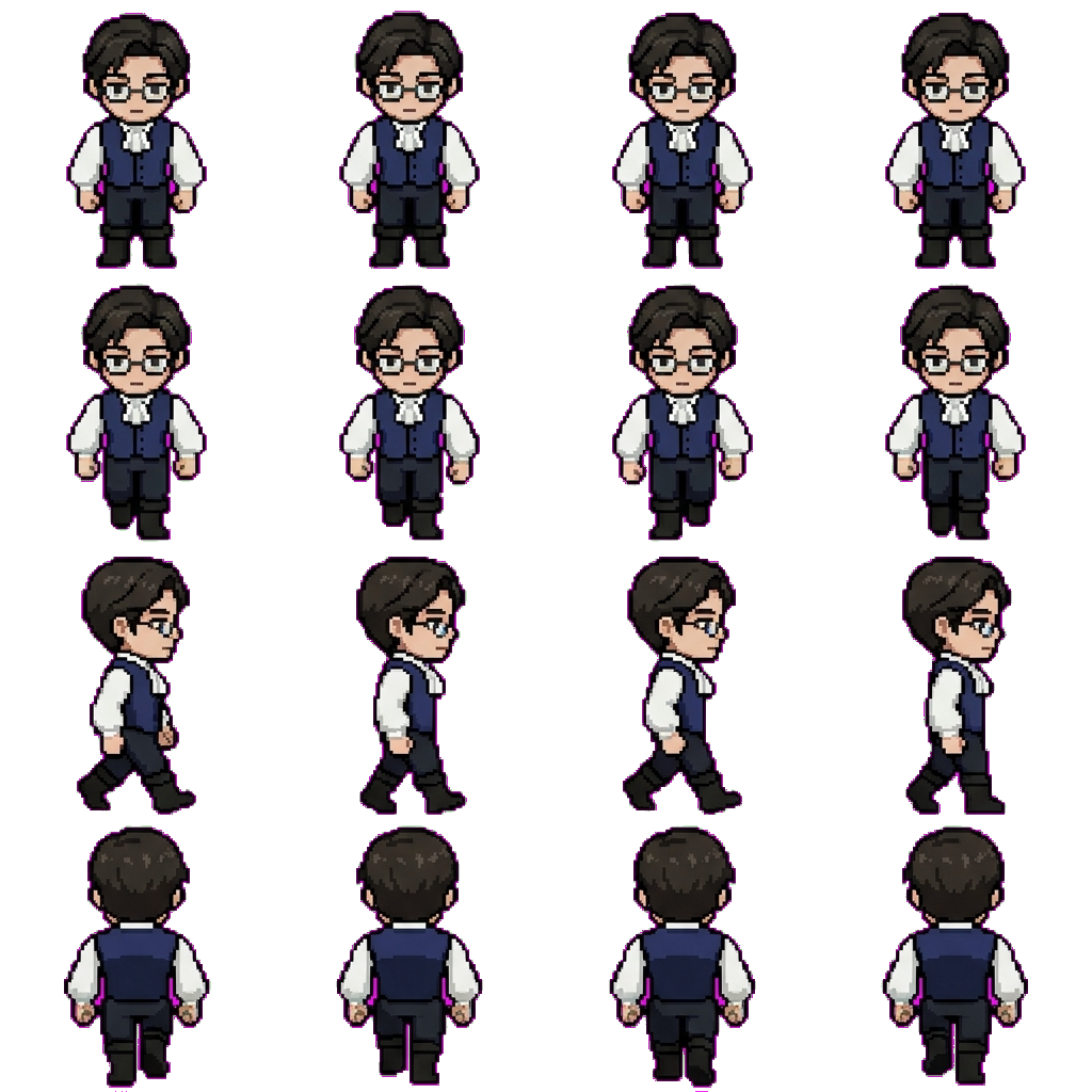 Giovanni movement sprite