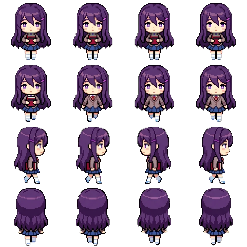Yuri movement sprite