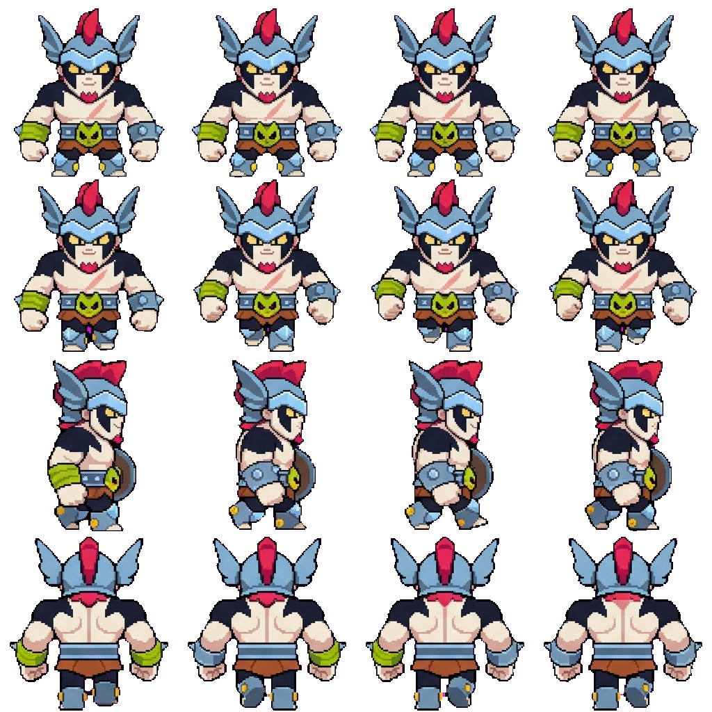 Damian movement sprite