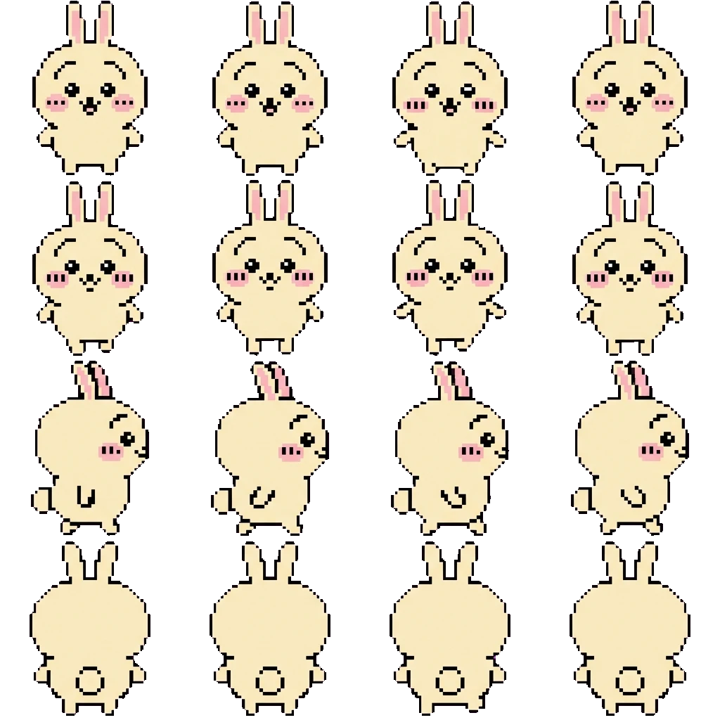 Usagi movement sprite