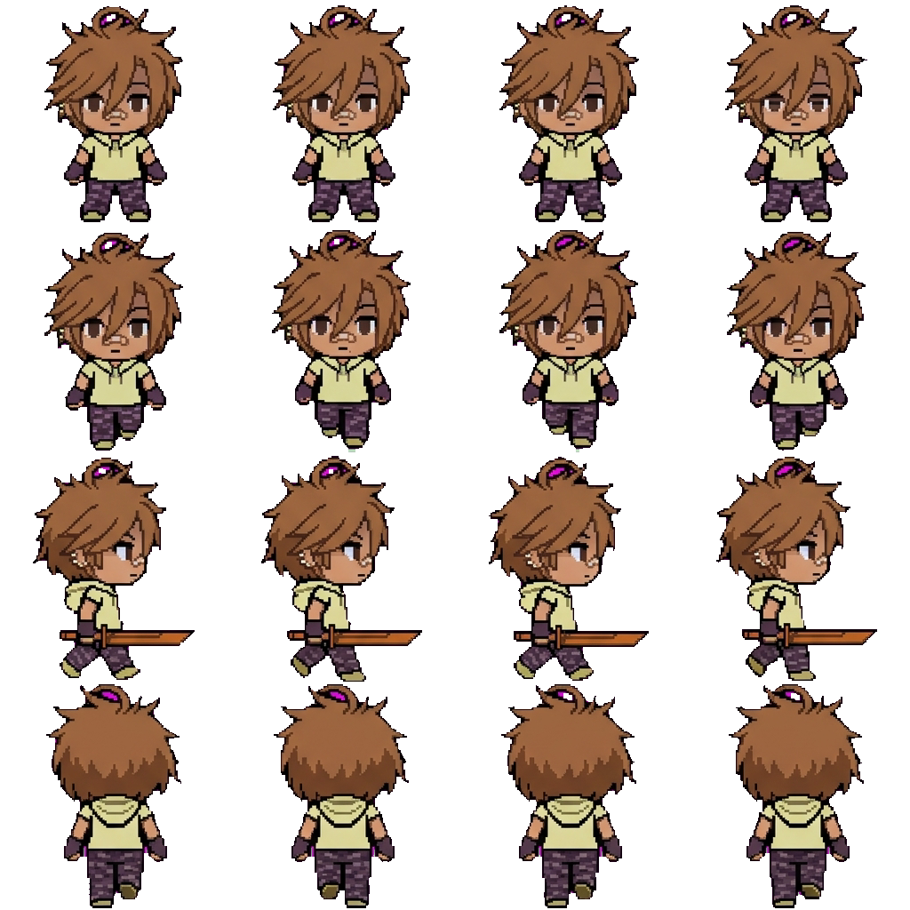 Akira movement sprite