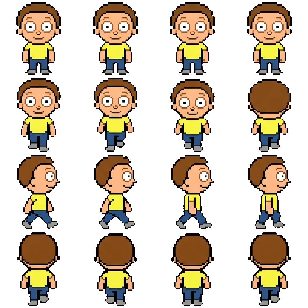 Morty Smith movement sprite
