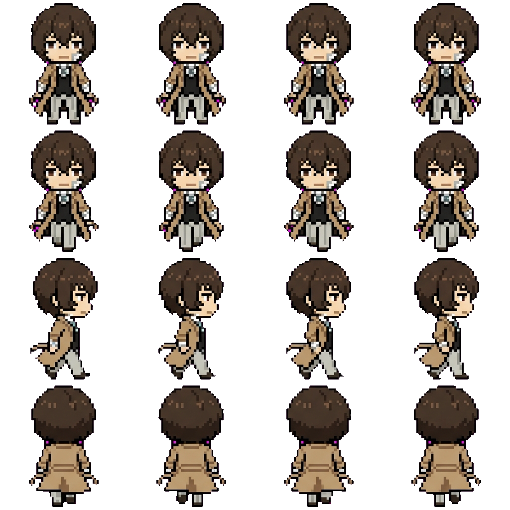 Dazai movement sprite