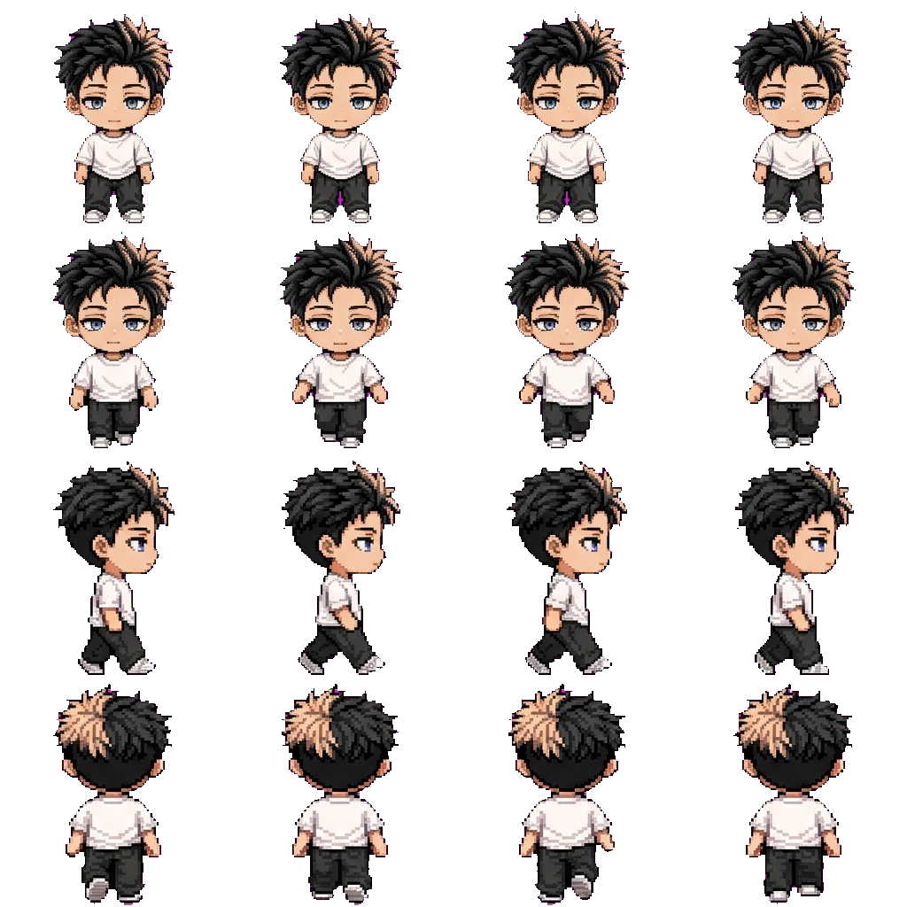 Nikita movement sprite